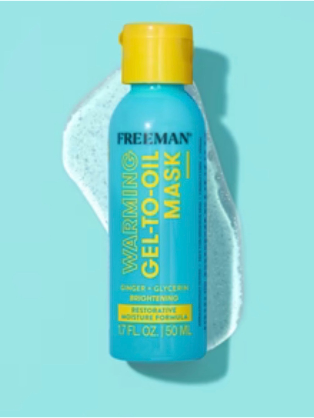Freeman Warming Gel-to-Oil Mask. 1.7 oz. New